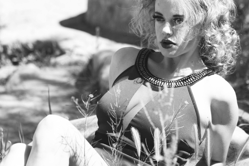 Female model photo shoot of Rhae_Prudence in Usery Pass, Arizona