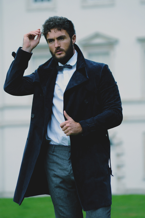 Male model photo shoot of Calvin Cervoni in London