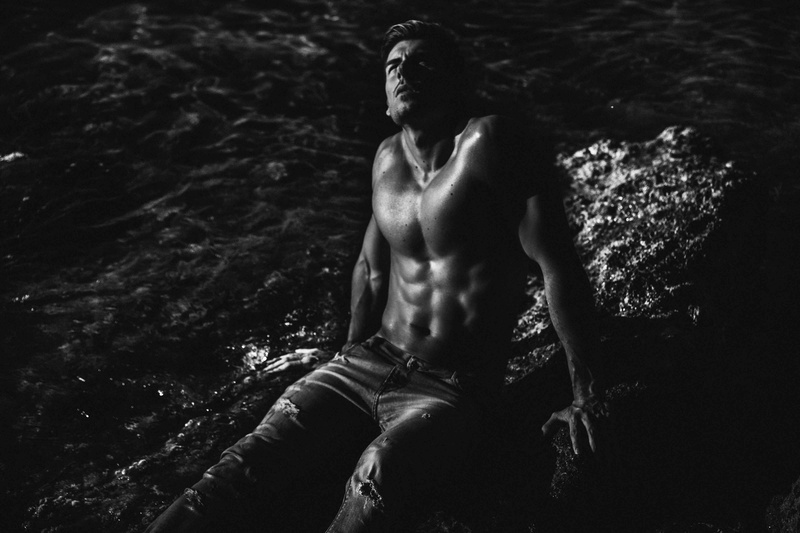 Male model photo shoot of Stephane Spatafora in Saint Cyr sur Mer