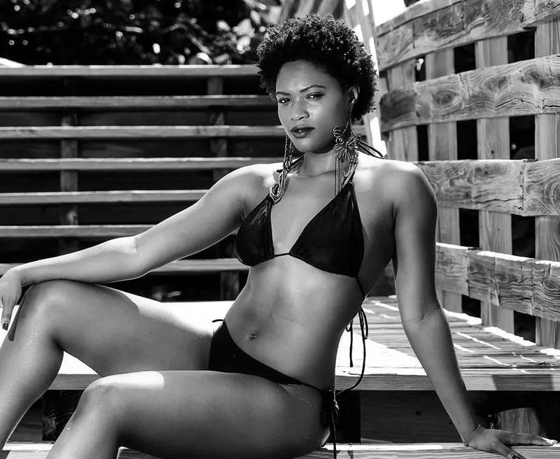 Female model photo shoot of Mickey_star in palm beach