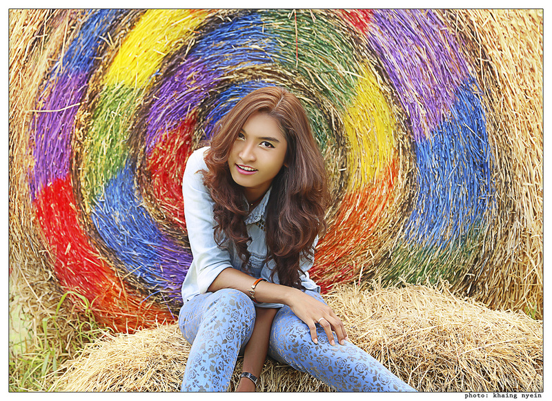 0 model photo shoot of Khaing Nyein in Grape Farm@ Hua Hin (Thailand)