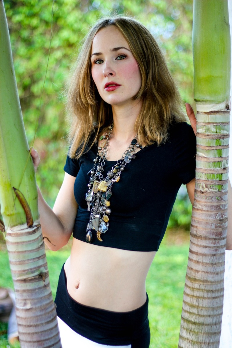 Female model photo shoot of Lauren Carina  in Jewelry by: Lauren Carina