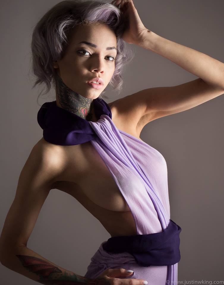 Female model photo shoot of Gena Tew by JustinWKing