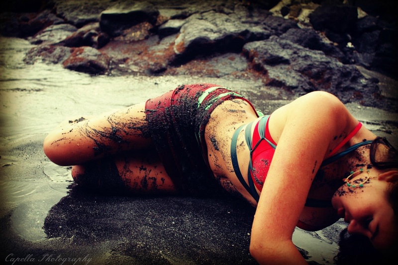 Female model photo shoot of marissa_kaya in Keei Cliffs