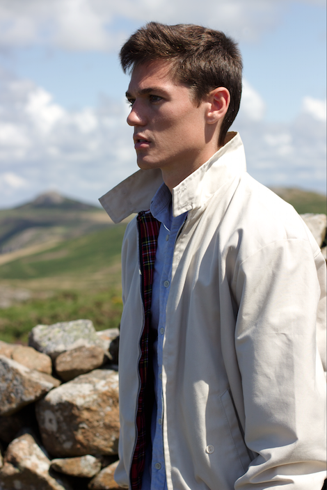 Male model photo shoot of Conna James in Whiteands, Wales.