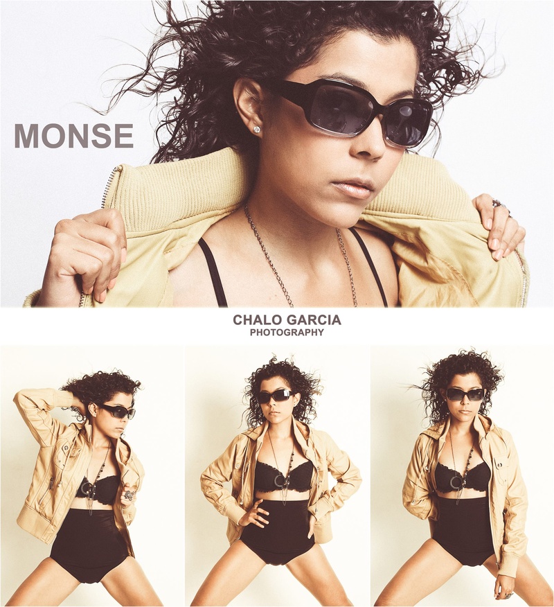 Female model photo shoot of Monserrat BC in Rob Schwartz Studio