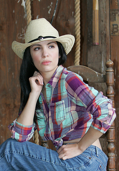 Female model photo shoot of Libertad Styling