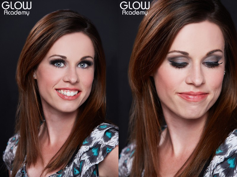 Female model photo shoot of MakeupIsArt in Glow Academy