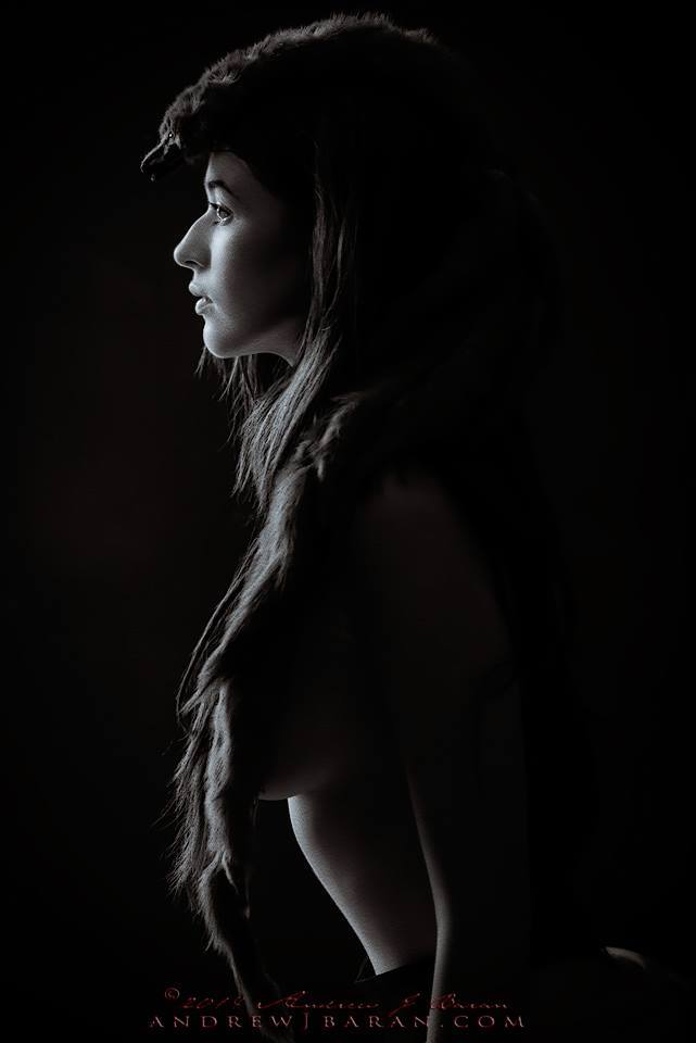 Female model photo shoot of Anastasia August in Andrew J. Baran Studios