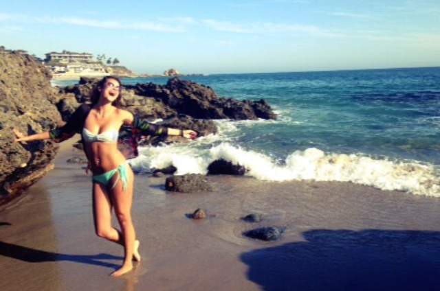 Female model photo shoot of Alexistrolan in Victoria Beach, Laguna CA