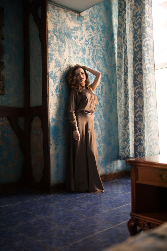 Female model photo shoot of KaterinaKrupskaya in Lviv