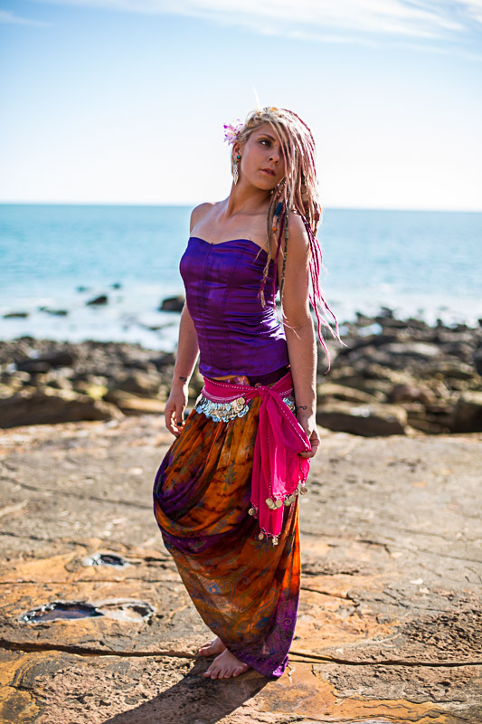Female model photo shoot of Ciel Akasha in Broome.