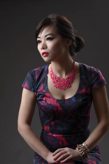 Female model photo shoot of Yanqing