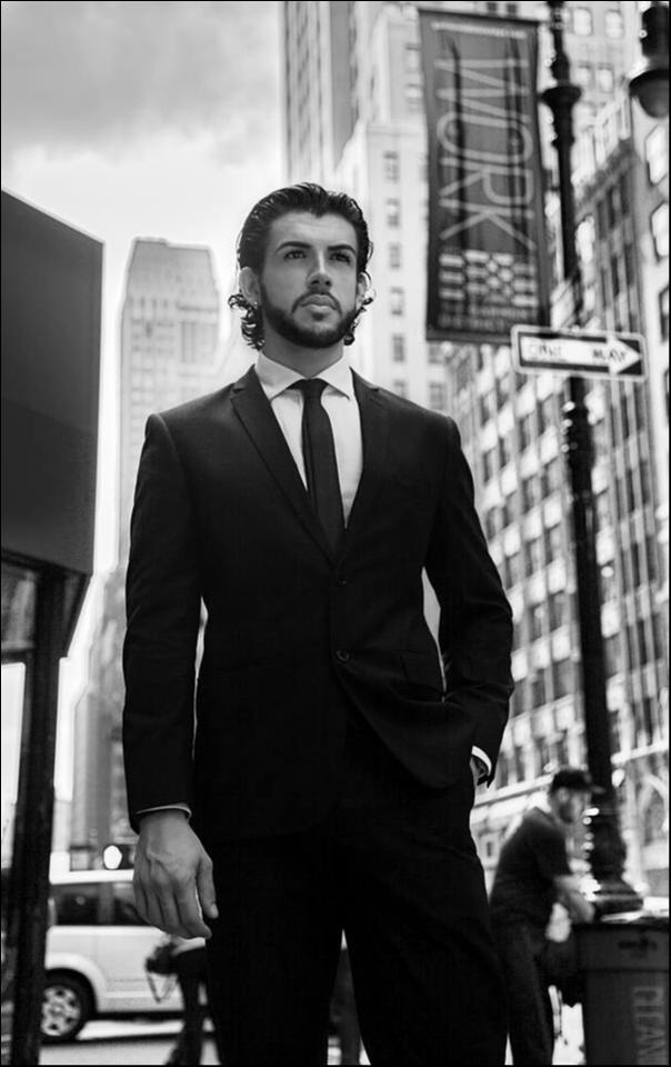 Male model photo shoot of daviditaly in New York City
