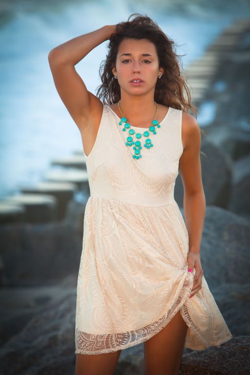 Female model photo shoot of AlexChansler in Carolina Beach, NC