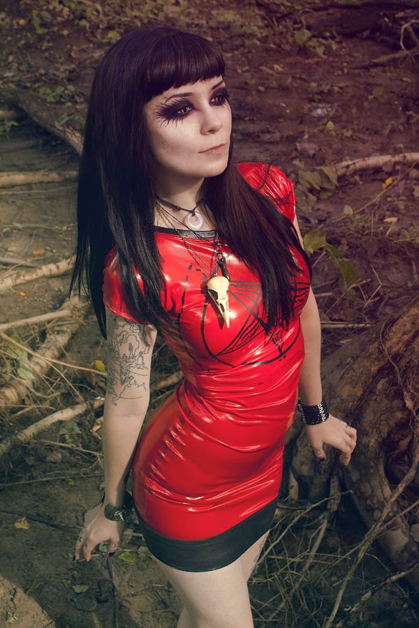 Female model photo shoot of HellKat