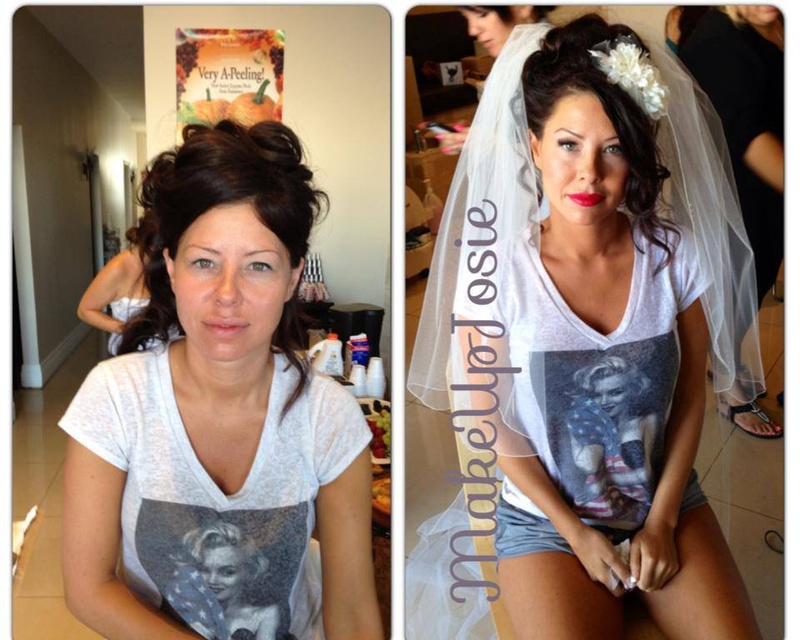 Female model photo shoot of makeupjosie in Toronto