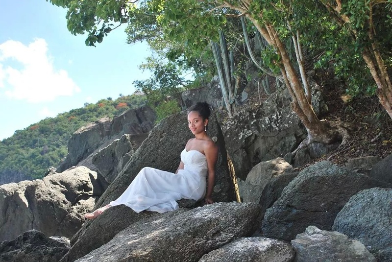 Female model photo shoot of Juliet_jms in USVI st. John Island