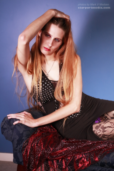 Female model photo shoot of Nightmares Firefly in Tempe Studios
