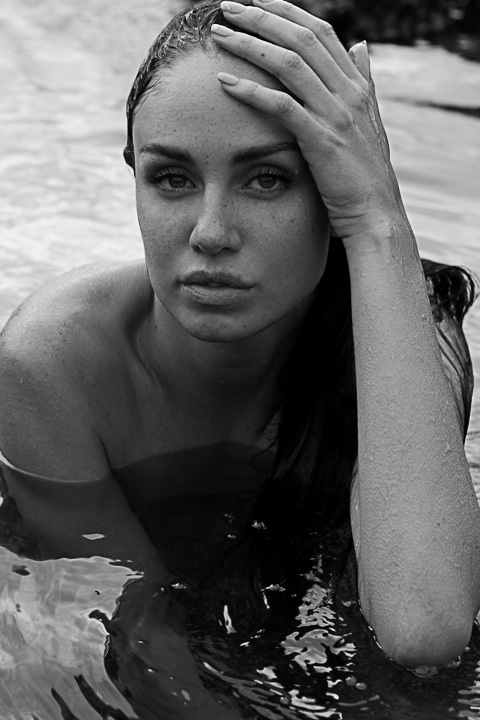 Female model photo shoot of Angela De by JFD Photography in Oahu, Hawaii