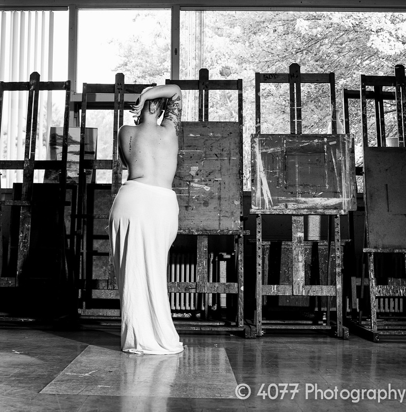 Female model photo shoot of Kirst by 4077 Photography
