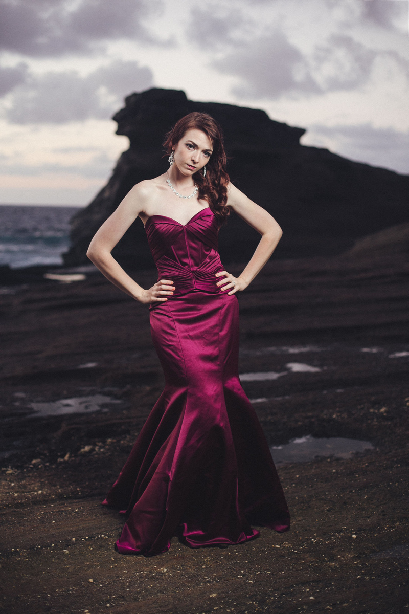 Female model photo shoot of Angela Kay Simmons in Hawaii Kai, Oahu