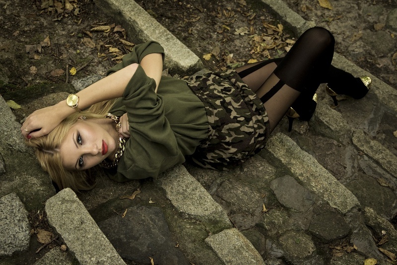 Female model photo shoot of Emilia Zawadzka