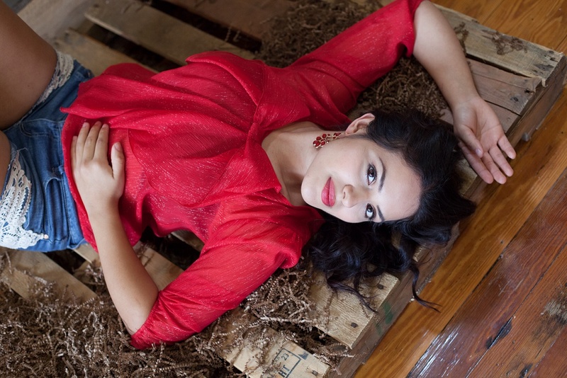 Female model photo shoot of Adriana Lujano
