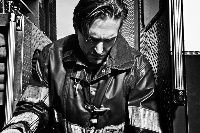 Male model photo shoot of Werner Dursteler in New York