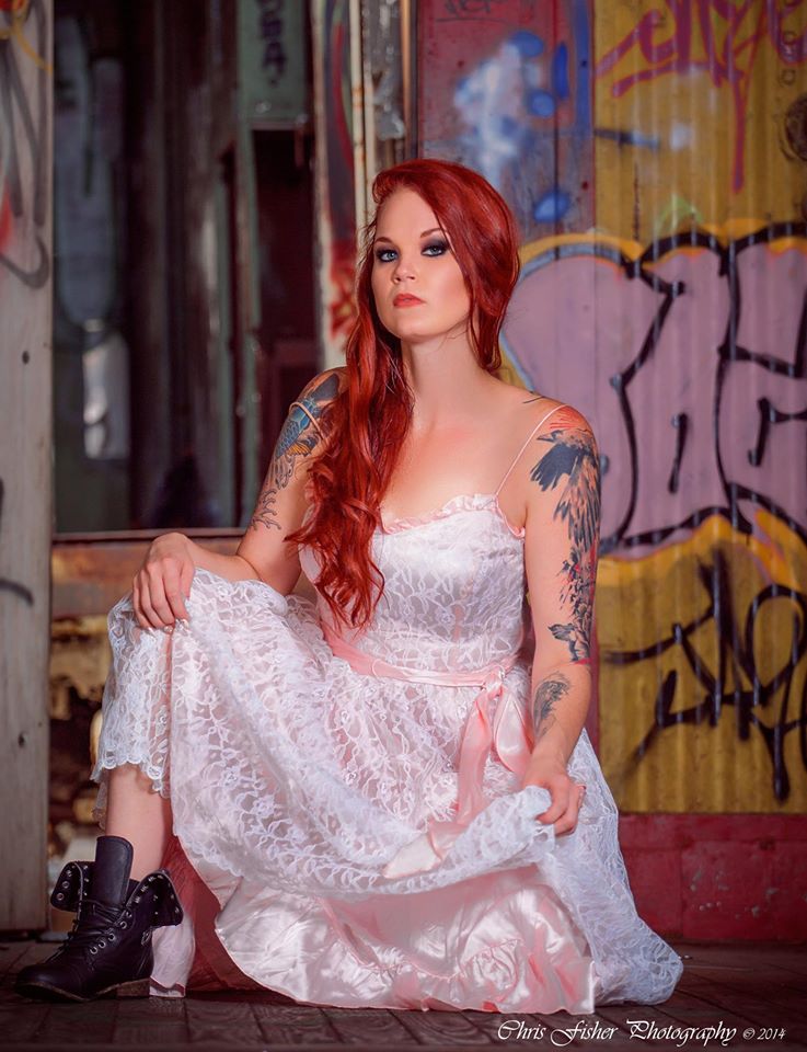 Female model photo shoot of Tattedrose in miami, fl