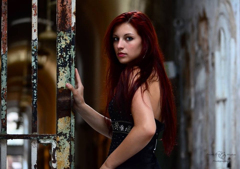 Female model photo shoot of SweetPea_93 in Eastern State Penitentiary