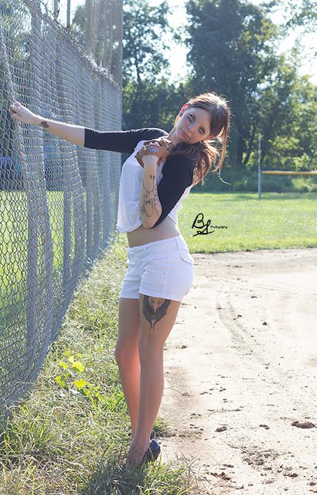 Female model photo shoot of Ash3r_B in Moundsvile, West Virginia