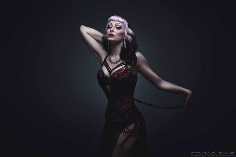 Female model photo shoot of Lilith Von Dahlia by Easton Chang