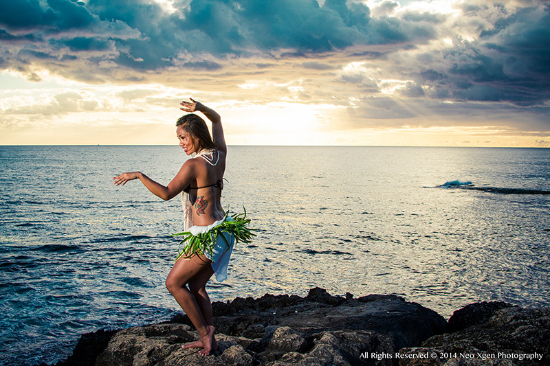 Female model photo shoot of d_ashh by Neo Xgen Photography in Ko 'Olina, Hawai'i