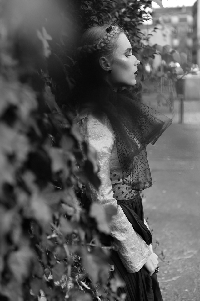 Female model photo shoot of Romi Burianova in Paris