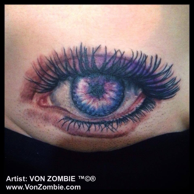 Male model photo shoot of VONZOMBIE Tattoo Artist in VON ZOMBIE Tattoo & Piercing