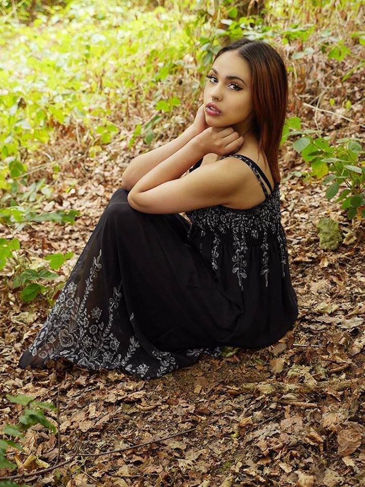 Female model photo shoot of liahmodel in swithland woods
