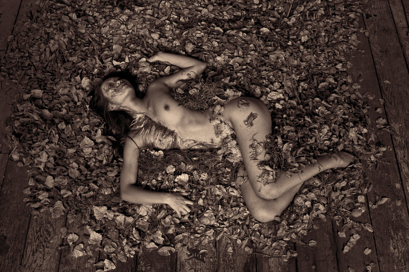 Female model photo shoot of Alana Dill Artist by matt-h2