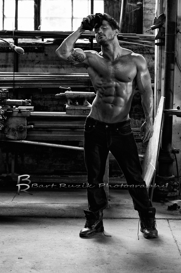 Male model photo shoot of Bart Ruzik
