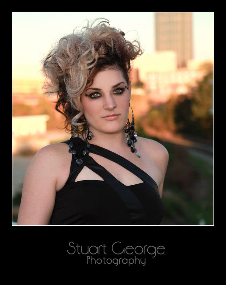 Female model photo shoot of BrittCregan in Boylan Bridge Raleigh NC