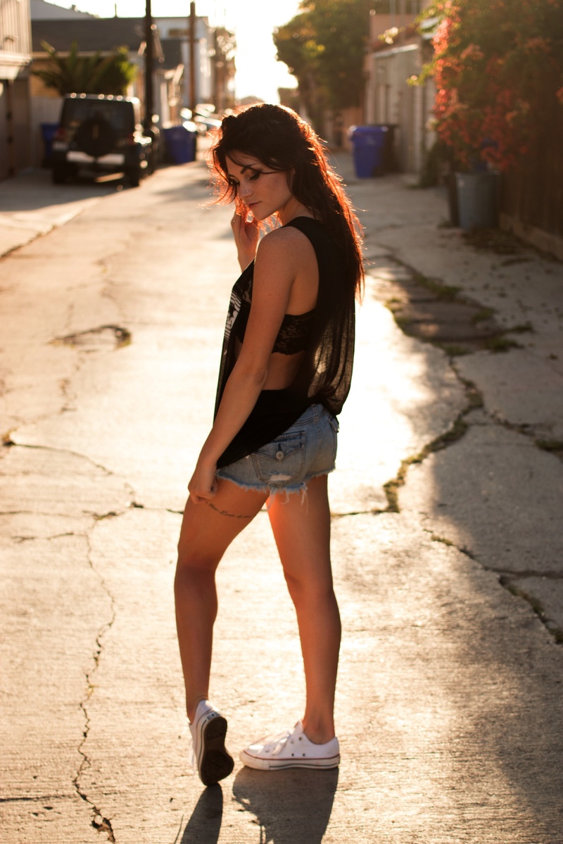 Female model photo shoot of Nicole A Olson in La Jolla, CA