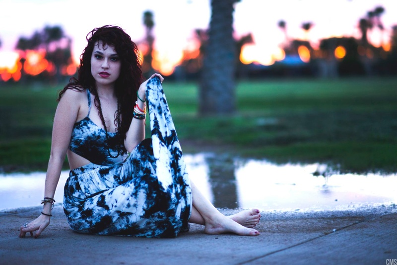 Female model photo shoot of Tatiana De La Cruz in encanto park