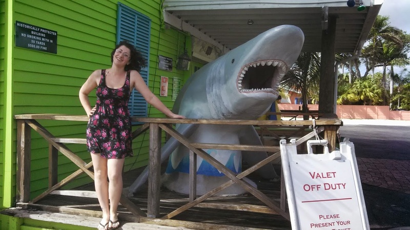 Female model photo shoot of HappyCurl in Key West, FL