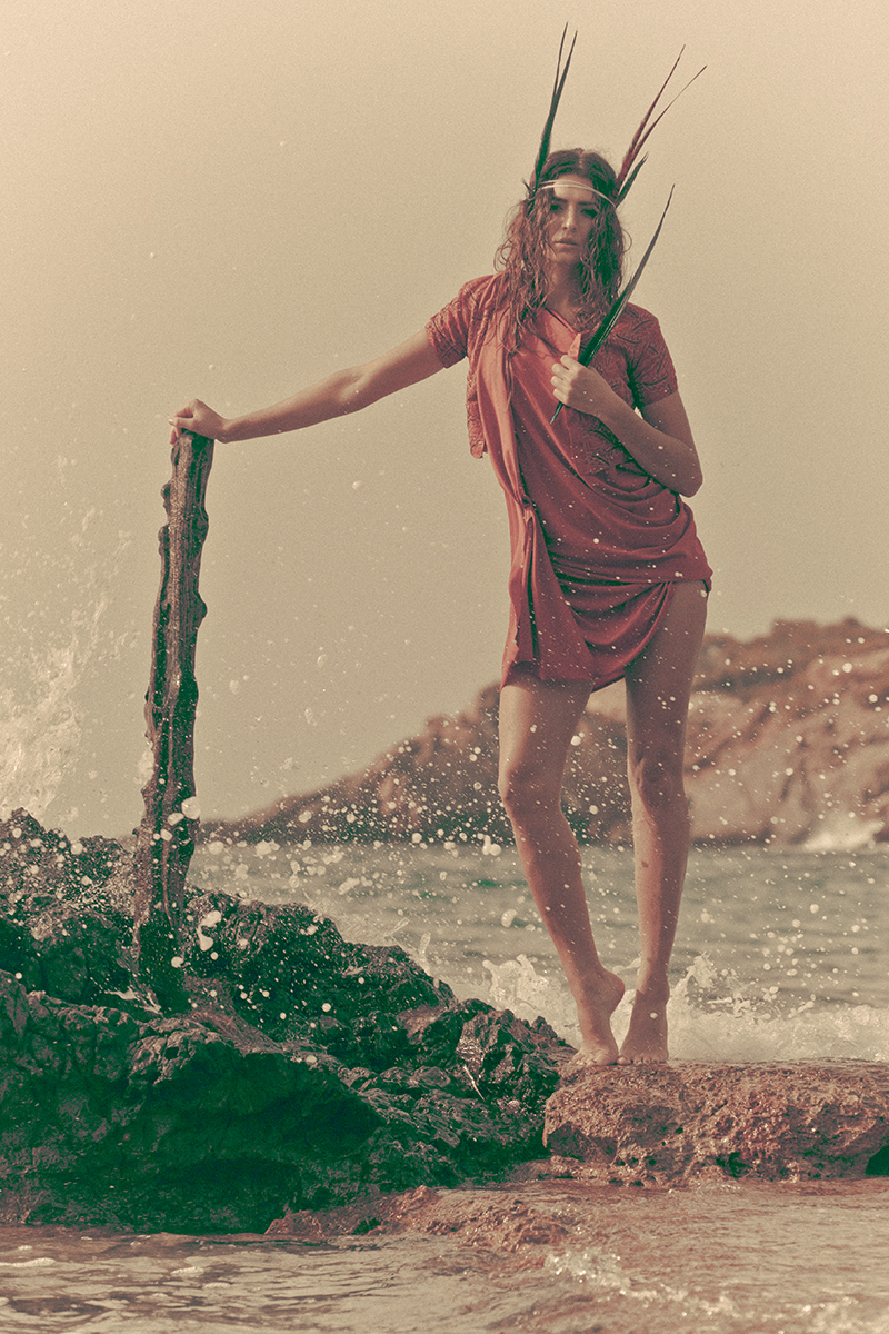Male model photo shoot of Rick Liston in Cala Boix, Ibiza
