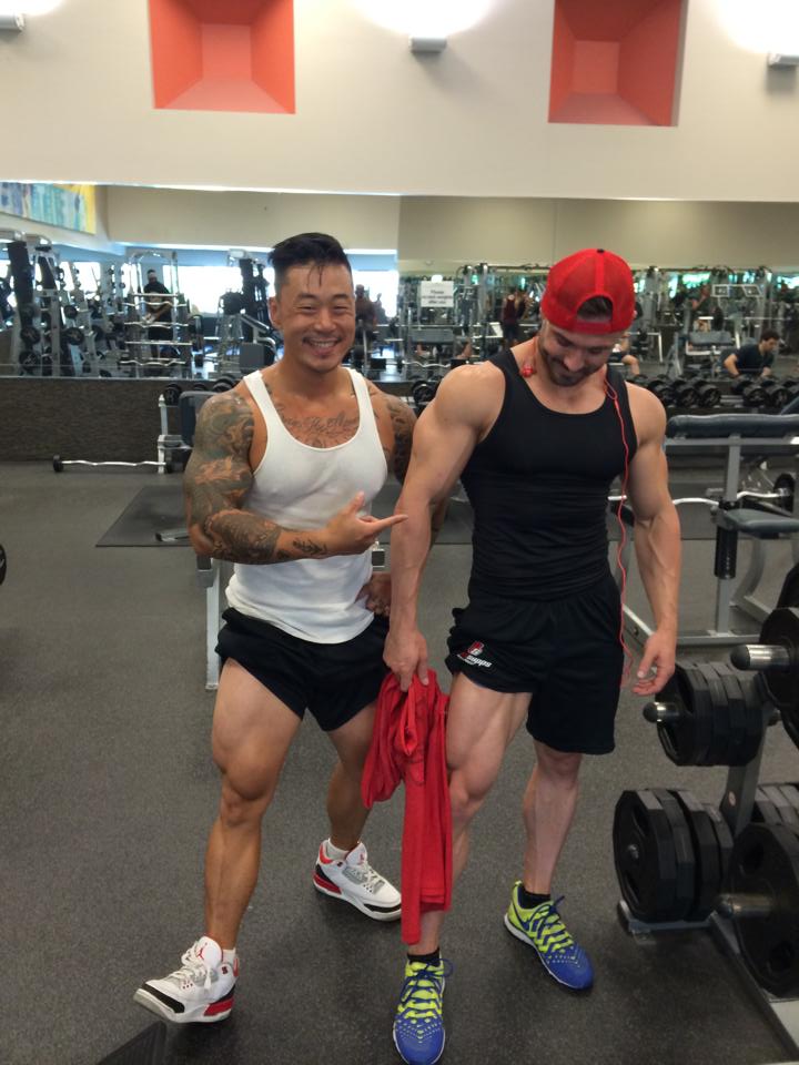 Male model photo shoot of Peter J Chang in LA Fitness Hollywood