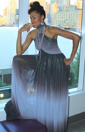 Female model photo shoot of naturelle fee in nyc