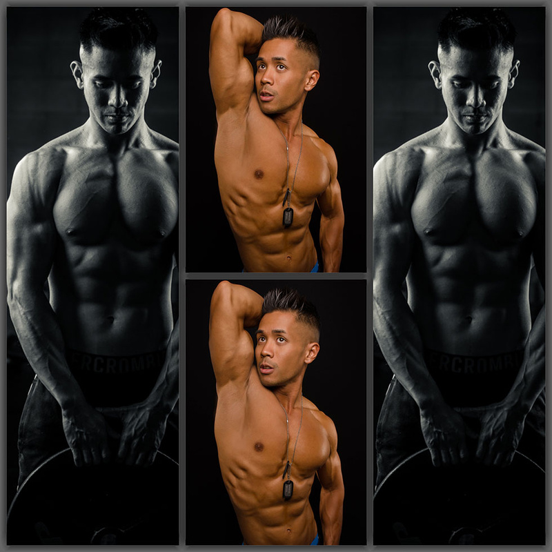 Male model photo shoot of tommy fitness
