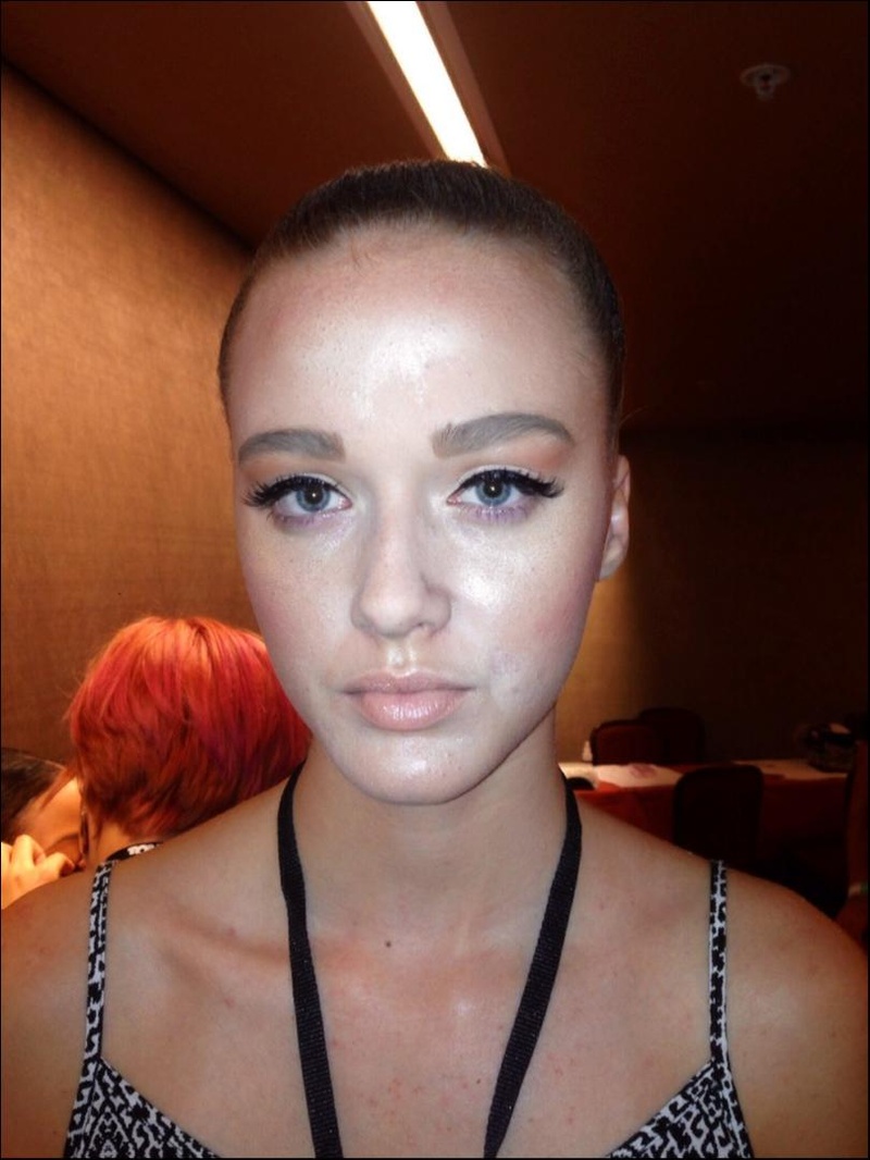 Female model photo shoot of Mizaj_AlMikyaj in Phoenix fashion week 2014