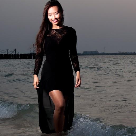 Female model photo shoot of Jhen Boado by Naman in Dubai, U.A.E