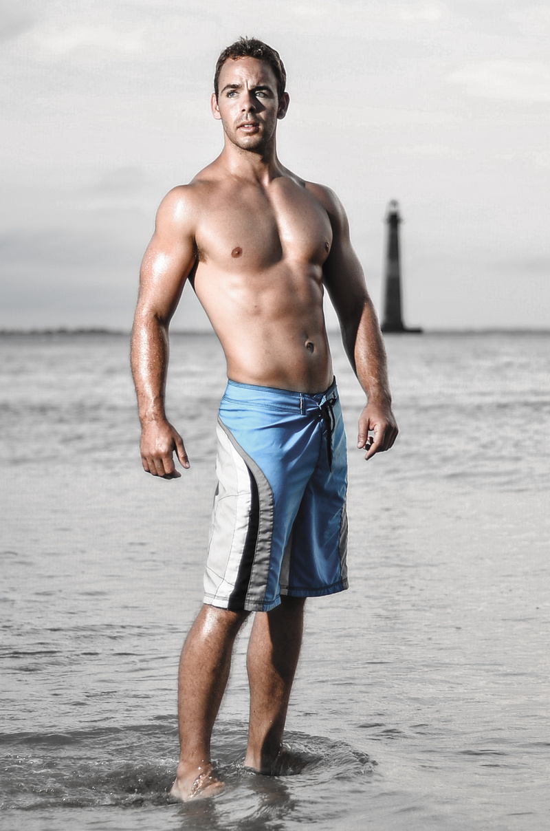 Male model photo shoot of Mitchell Scobie in Folly Beach, Charleston SC
